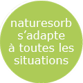 naturesorb s'adapte à toutes les situations